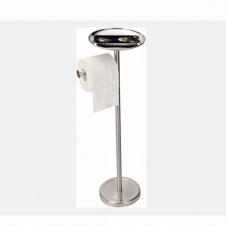 Hivost Toilet Paper Holder With Shelf Wayfair